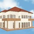 Casa-18d.jpg House 18 Realistic 3D Model modern House, by Sonia Helena Hidalgo Zurita