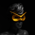 2.png Owl Masquerade Mask 2 3D print model