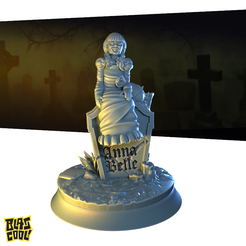 Anabelle.png Файл STL Аннабель находится на игровом поле.・Дизайн 3D принтера для загрузки