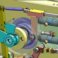 industrial-3D-model-thin-wire-cutting-machine-cam-mechanism6.jpg thin wire cutting machine cam mechanism-industrial 3D model
