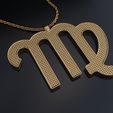 1.jpg Fichier 3D Pendentif Vierge・Modèle à imprimer en 3D à télécharger