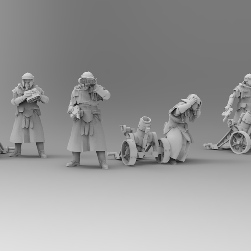 Roman Mortars - Light Support battery 3D model