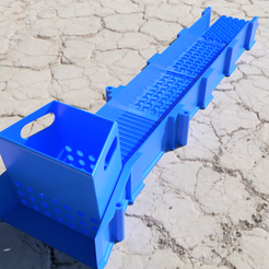 7c3cbb5f-3931-49c0-bbc5-7f42b430c15b.png Fichier 3MF SLUICE BOX V2 (MODULAIRE + EXTENSIBLE) INCLUS 4 TAPIS + CLASSIFICATEUR・Plan pour impression 3D à télécharger