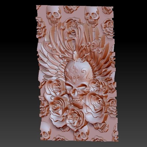 skullAndRoses2.jpg skull and rose