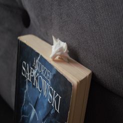 DSC01581.jpg Бесплатный STL файл Bookmark - Witcher・3D-печатный дизайн для скачивания