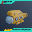 localhost_3000_dioramas-7.png Modular Submarine - Transport Ver.