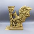 339969996_616748070323987_7331177761521335820_n.jpg Dragon Bookends, Shelf Decor