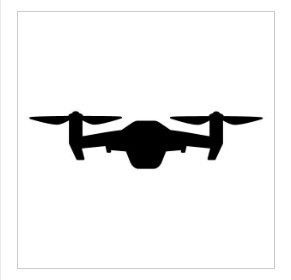 Drone Decoration without Camera - 2D Art 3D model