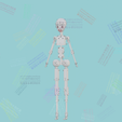 骨骼.png CastBohea 3d print moveable doll