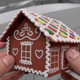 2.png Free STL file Gingerbread house・3D printable model to download