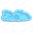 11.jpg Fichier Snoopy Cookie Cutters, jeu de 12・Objet pour impression 3D à télécharger, roxengames