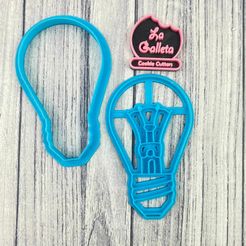 bombillo.jpeg STL file 10 cm. bulb cutter・3D printer model to download