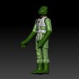 ScreenShot555.jpg Star Wars .stl Bossk.3D action figure .OBJ Kenner style.