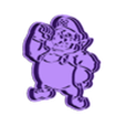 Wario_Mario.stl Colección de 16 cortadores de galletas de Mario