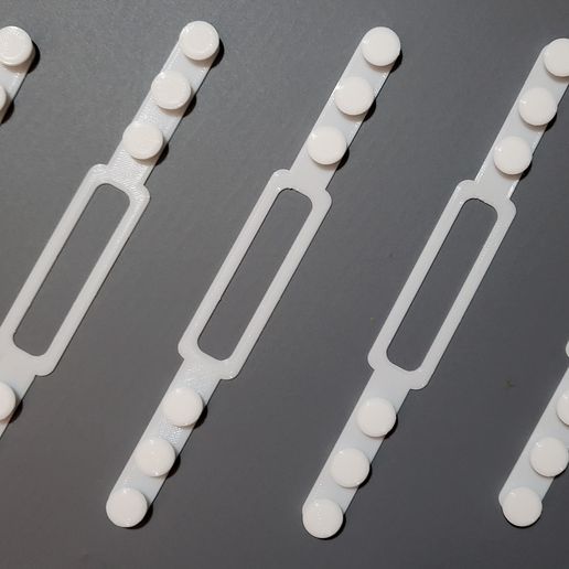 Mask strap Dots Basic 3D model