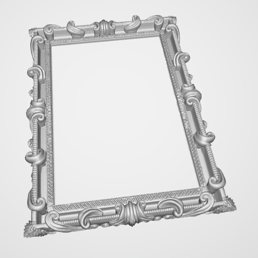 🖼️ Artistic Frame・ STL File for 3D printing・Cults