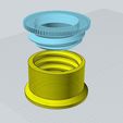 Capture M39-NEX-helicoid_2.JPG enlarger lens to Sony E-mount helicoid adapter