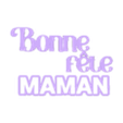 bonfetmfacad.stl Fichier STL Coeur Maman・Modèle à télécharger et à imprimer en 3D