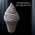 ICE-CUP-CULTS3D.jpg 3D PRINTABLE ICE CREAM CUP