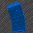 Magpul_PMAG_30-3.png マグプル PMAG 30 AR/M4 GEN M3 正確なスケール 高精細3Dスキャン