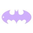 Batman logo llavero .STL Batman Keychain