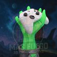 GL-7.png Green Lantern - Controller Holder - Hands of Power - Mas Fuego 3D Productions