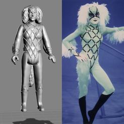 HS-Gymnast-main.jpg VINTAGE STAR WARS KENNER-ESTILO HOLOGRAMA GIMNASTA FIGURA DE ACCIÓN