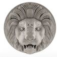 lion3.JPG Fichier STL gratuit Cintre mural pour sculpture de lion・Objet imprimable en 3D à télécharger