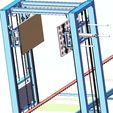 000001.jpg Automatic Pallet Stacker with Roller Conveyor 3D CAD Model