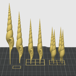 Free STL file Shell casings for bases 🐚・3D printer design to download・Cults