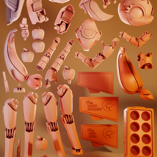 7.png Harvest Bot "Apple J8" | My Little Pony