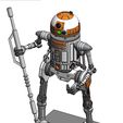 Model-2.jpg 3D file Star Wars MA-13 Droid・3D printing template to download