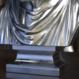 27Avicenna_frame16_4silver.png Avicenna Bust – Sculpture 3D Printable STL File