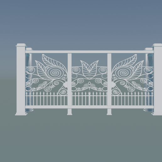 3D Railing Balcony