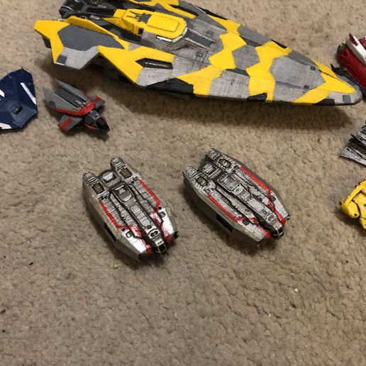 Type-6 2 Part (Elite Dangerous) - 3D model önizlemesi