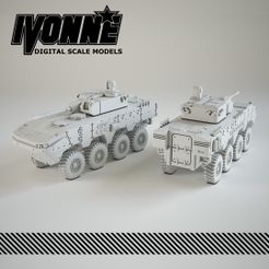 otokar 8x8.jpg Archivo STL Vehículo militar ARMA 8x8 de Otokar・Modelo para descargar y imprimir en 3D, guaro3d