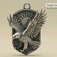 324d73eb-76f3-4bf7-9e91-4a3b77201420.jpg Eagle "Sun Flight Pendant"