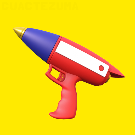 Ray gun - Space dandy 3D model