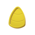 Untitled2.png Candy Corn Dish STL File - Digital Download -5 Sizes- Homeware, Boho Modern Design