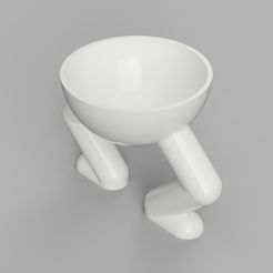Planter6_2018-Aug-31_10-28-13PM-000_CustomizedView14316806535_jpg.jpg STL file Round Squatting Planter・3D printable model to download