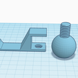 hh-1.png Free STL file Headphone Holder・Template to download and 3D print