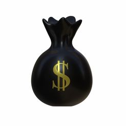 IMG-2540.jpg STL file Money bag・3D printable model to download