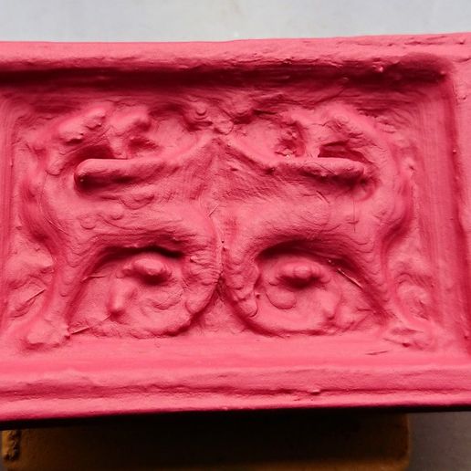 Cardiff Bay Pierhead Building Dragon Tile 3D model