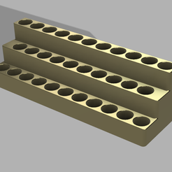 PerfumeHolder32.png STL file Perfume Tiered Sample Tray x32・3D printing template to download
