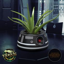 BB-9E-DROID-PLANTER-STAR-WARS-ETERNAL-1.jpg 3D file BB-9E DROID PLANTER - STAR WARS - ETERNAL・Model to download and 3D print