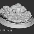 Base-Stand-Combined.png Kurama Susanoo Naruto Sasuke 3D print model