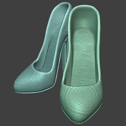 54653.jpg Shoes Design 1, Abstraction