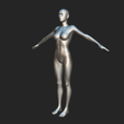 5.png Realistic Female Figure Base