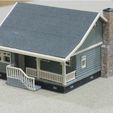 9bb29299e1a73dfb4d52ae6b5f7ea768_preview_featured.jpg Free STL file HO Scale Cottage・3D printable model to download