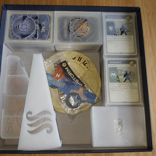 Dune Deck and Faction boxes